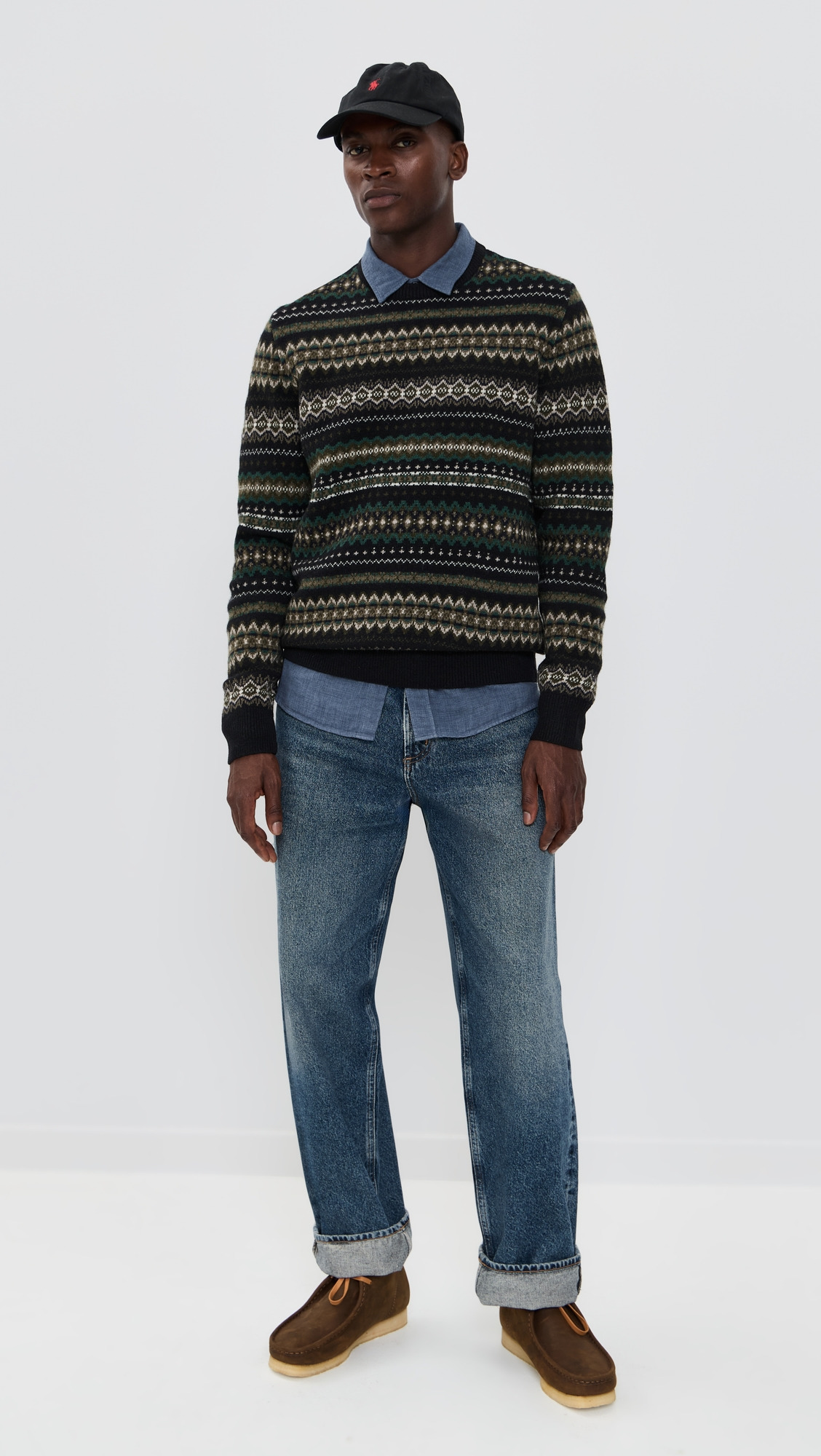 Barbour Case Fair Isle Crew Neck Sweater - 4