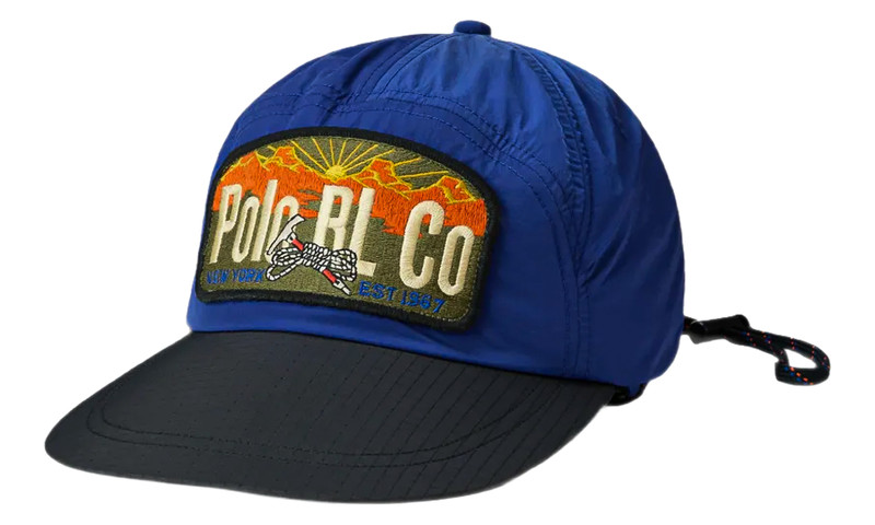 Red Rocks Nylon Ripstop Utility Hat "Blue Yacht/Black" 710B27552001 1