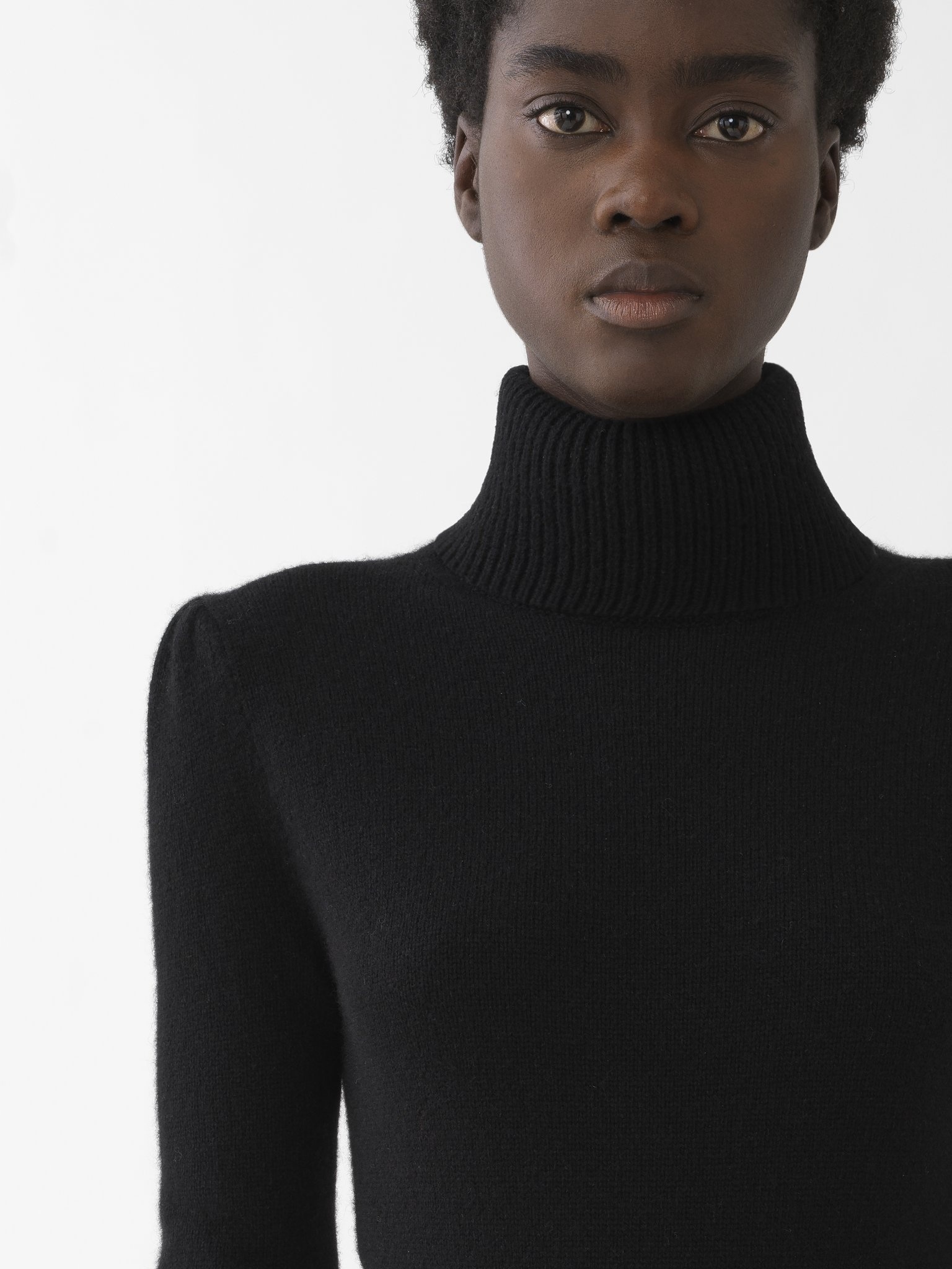 FITTED HIGH-NECK SWEATER - 6