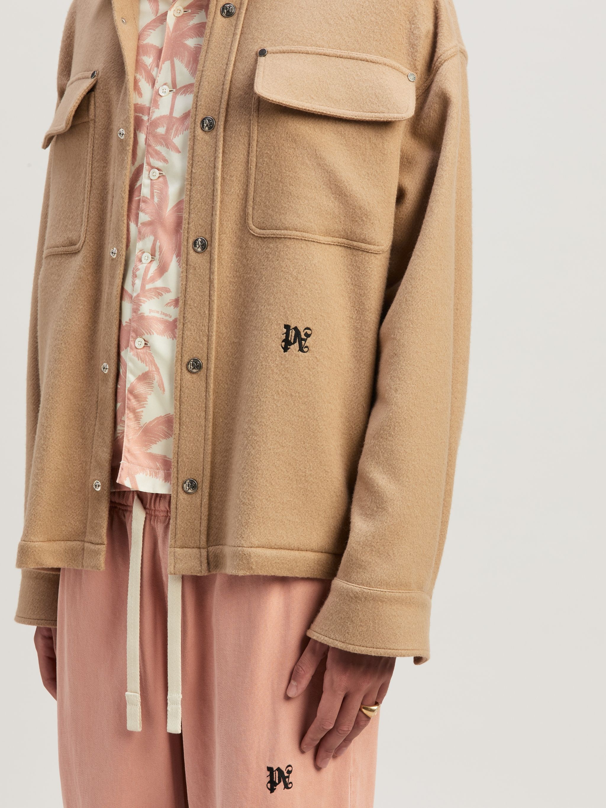 Monogram Pockets Overshirt - 6