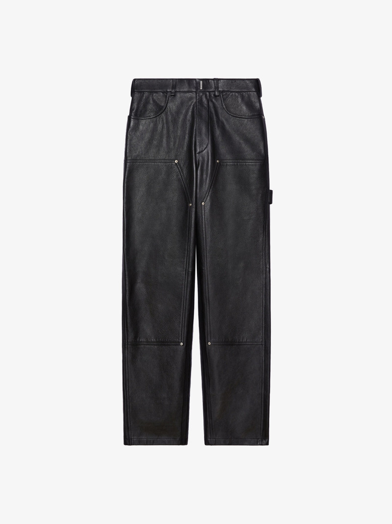 CARPENTER PANTS IN LEATHER 1