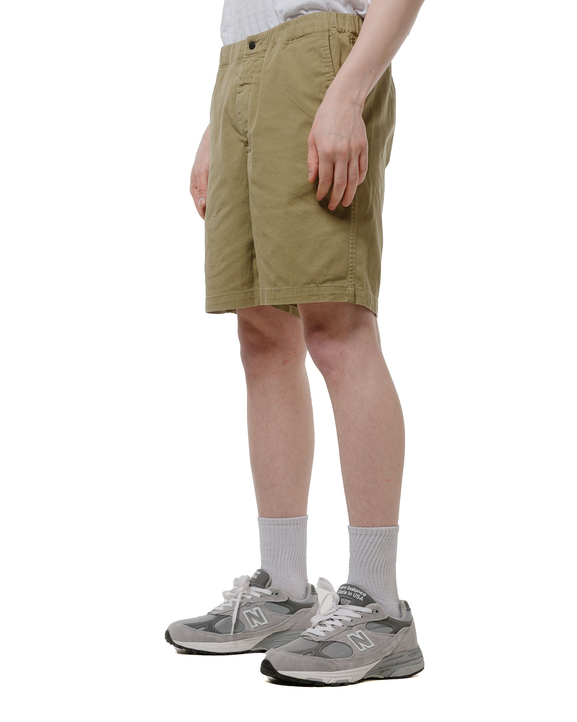 Ezra Stretch Twill Shorts Moss Green - 2