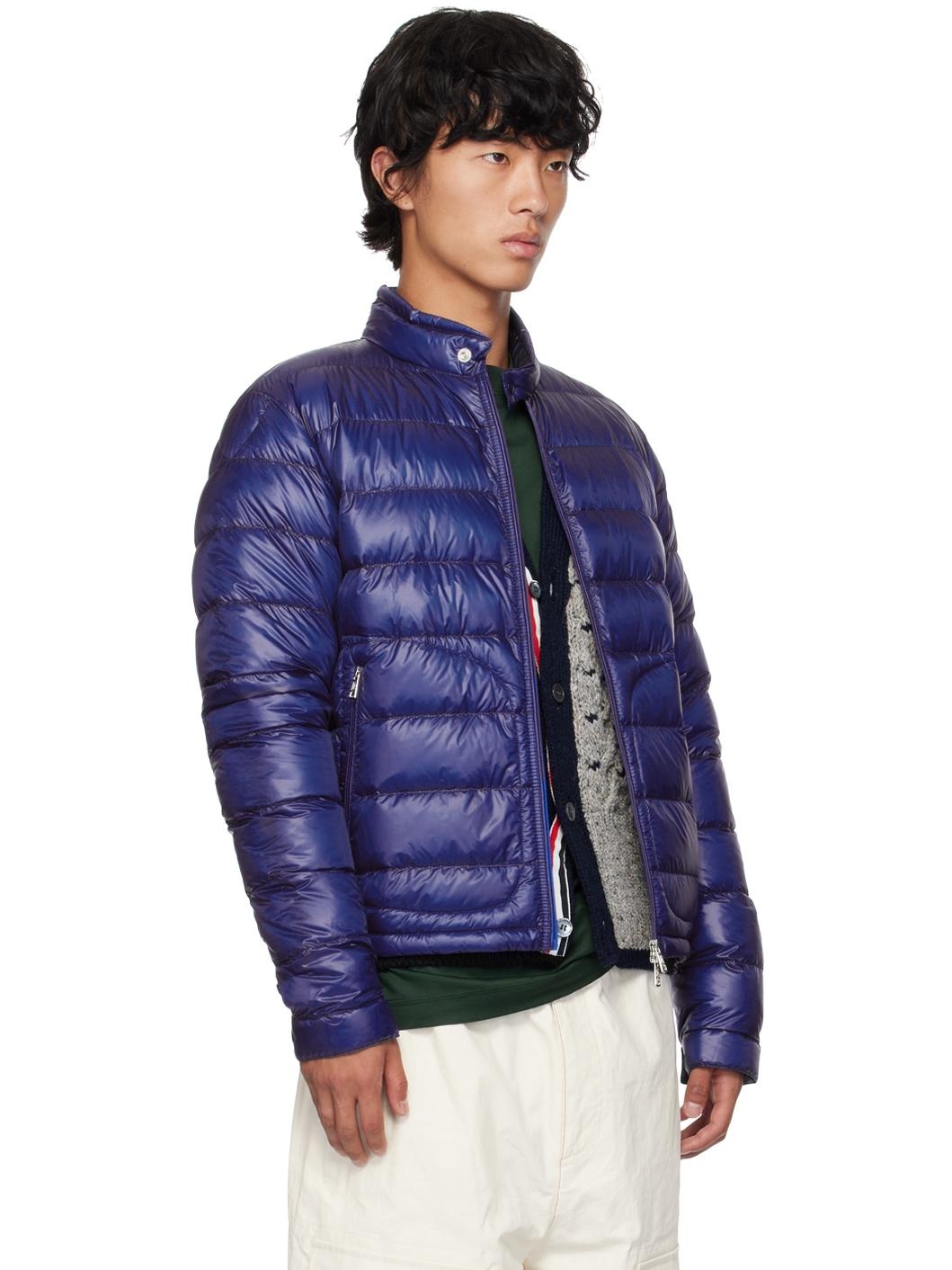 Blue Acorus Down Jacket - 2
