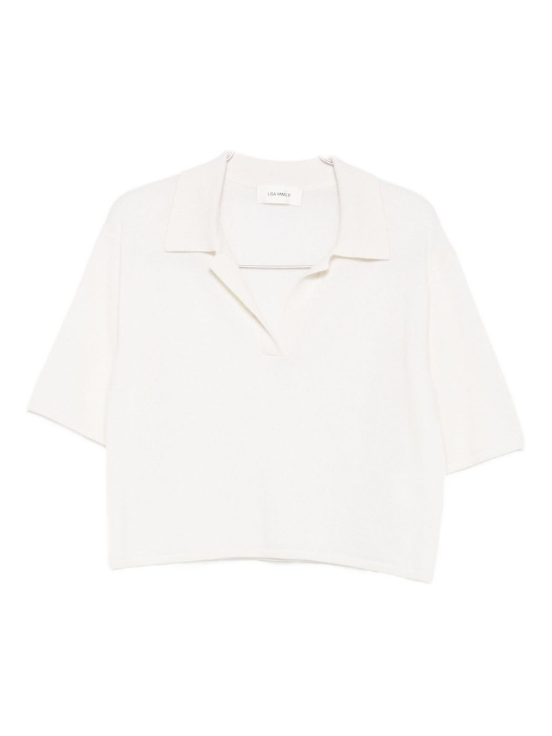 polo-collar T-shirt 1