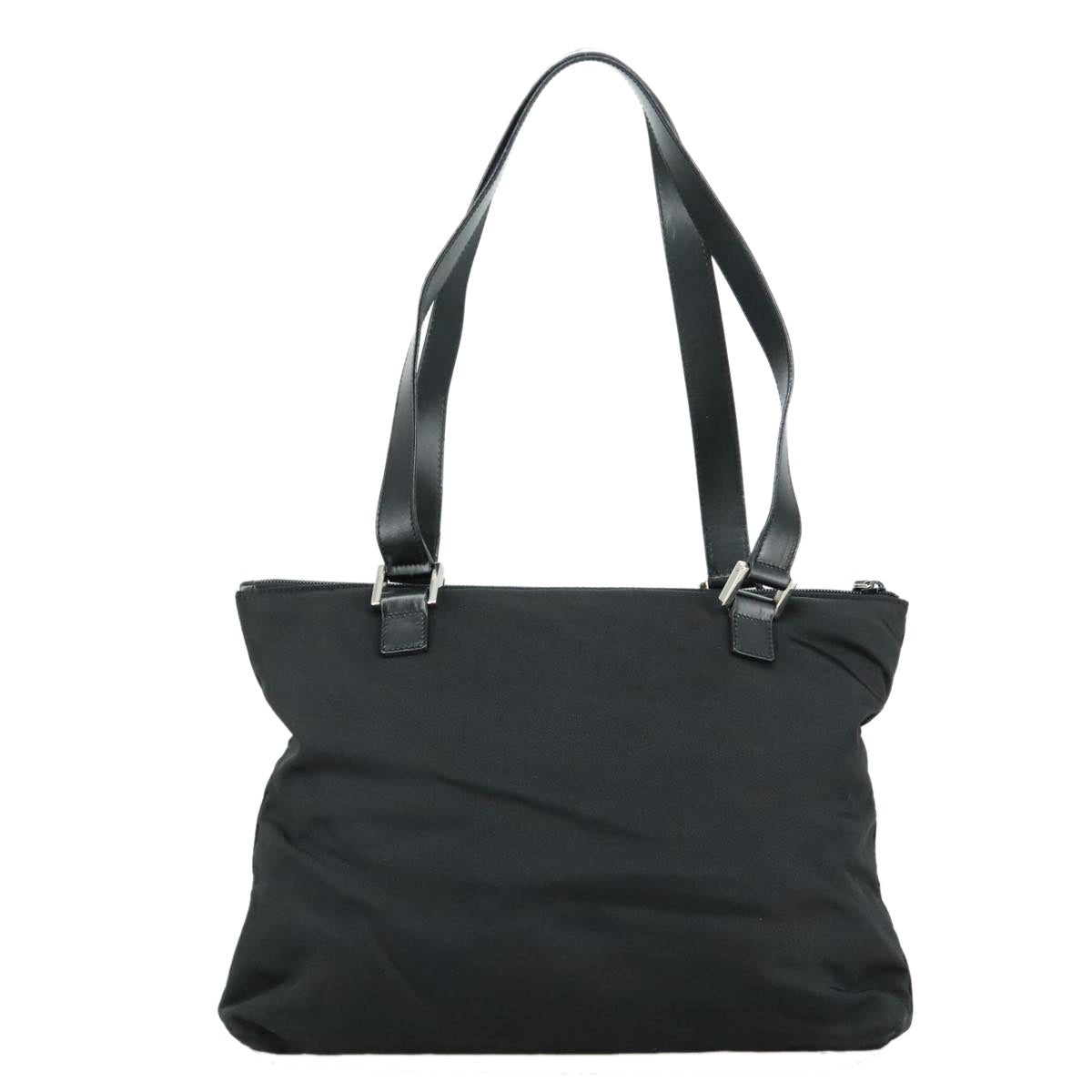 GUCCI Tote Bag Nylon Black Silver 000 1705 000 1705 - 3