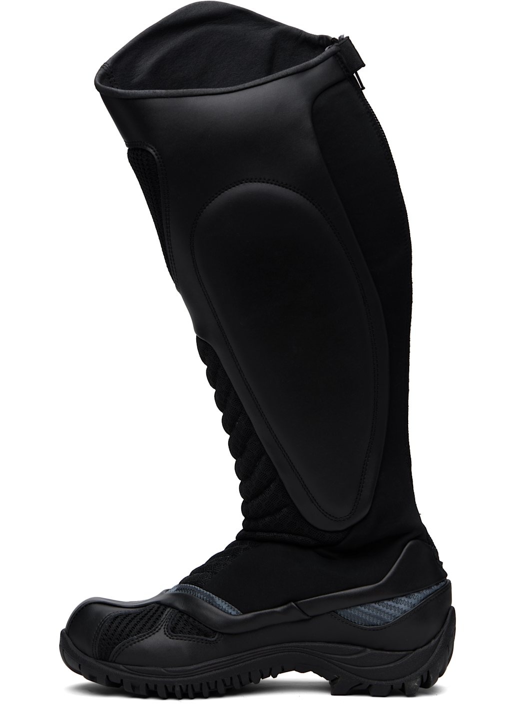 Black Neo High Top Boots - 3