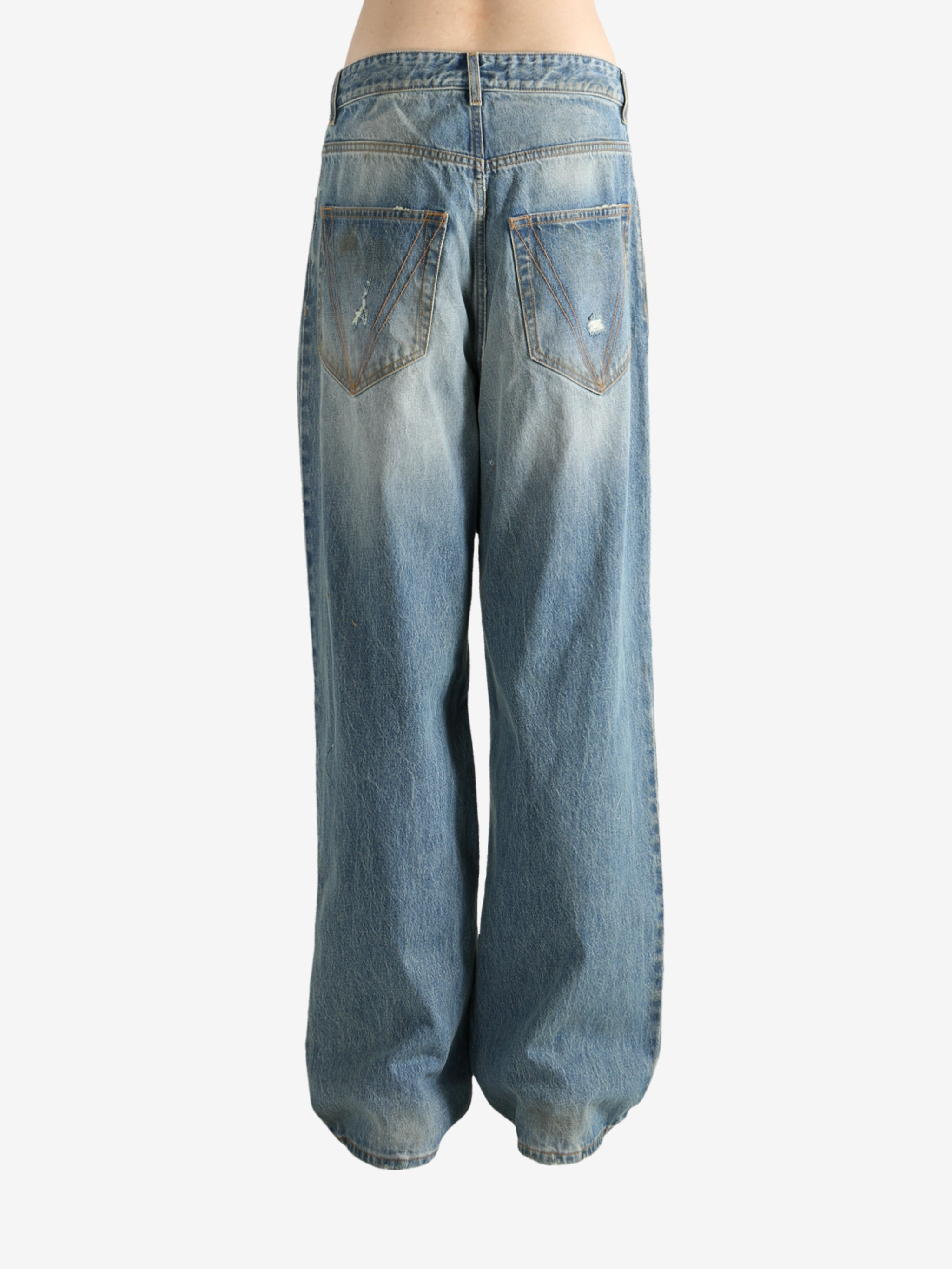 VETEMENTS - Men Distressed Baggy Jeans - 3
