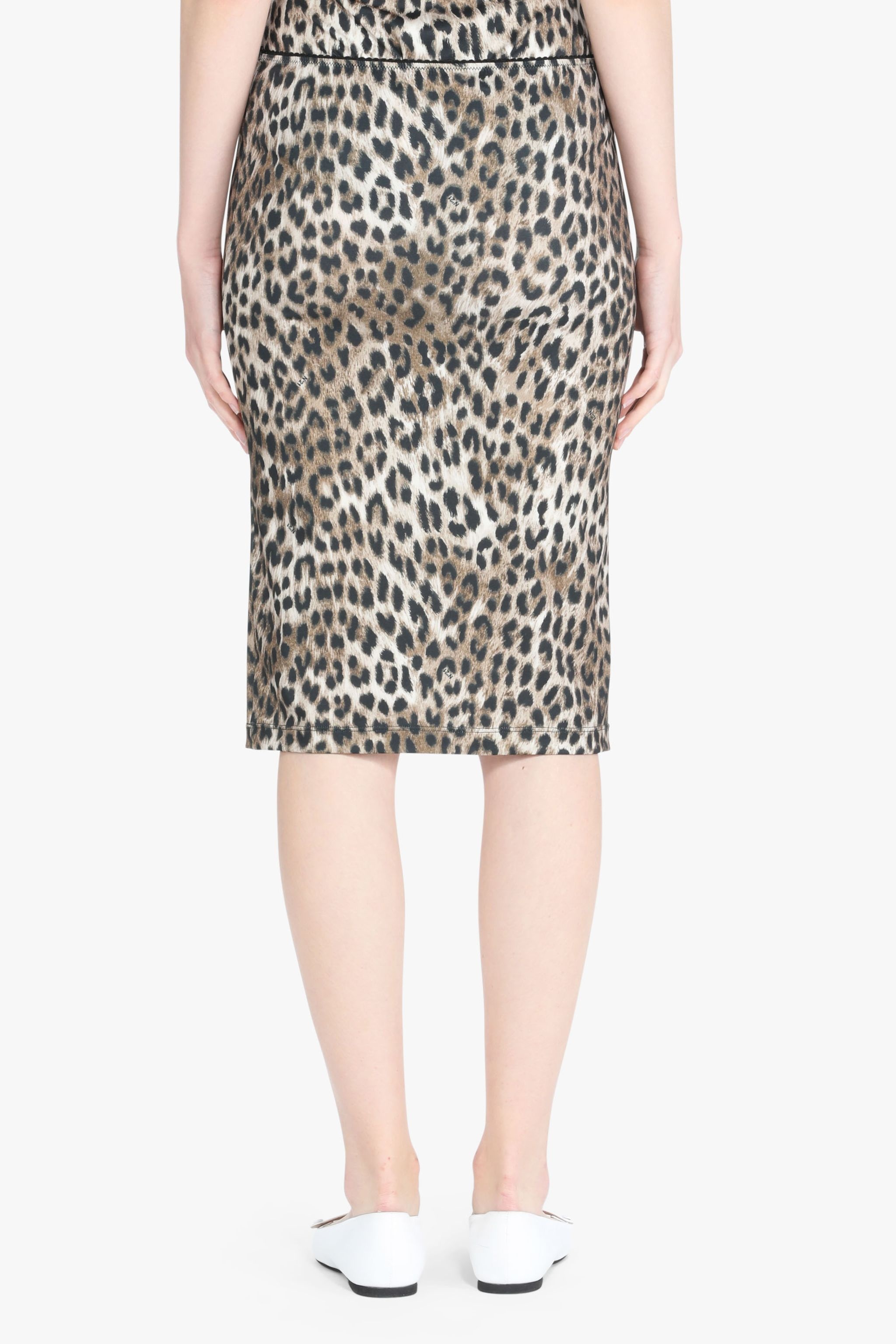 LEOPARD-PRINT MIDI SKIRT - 2