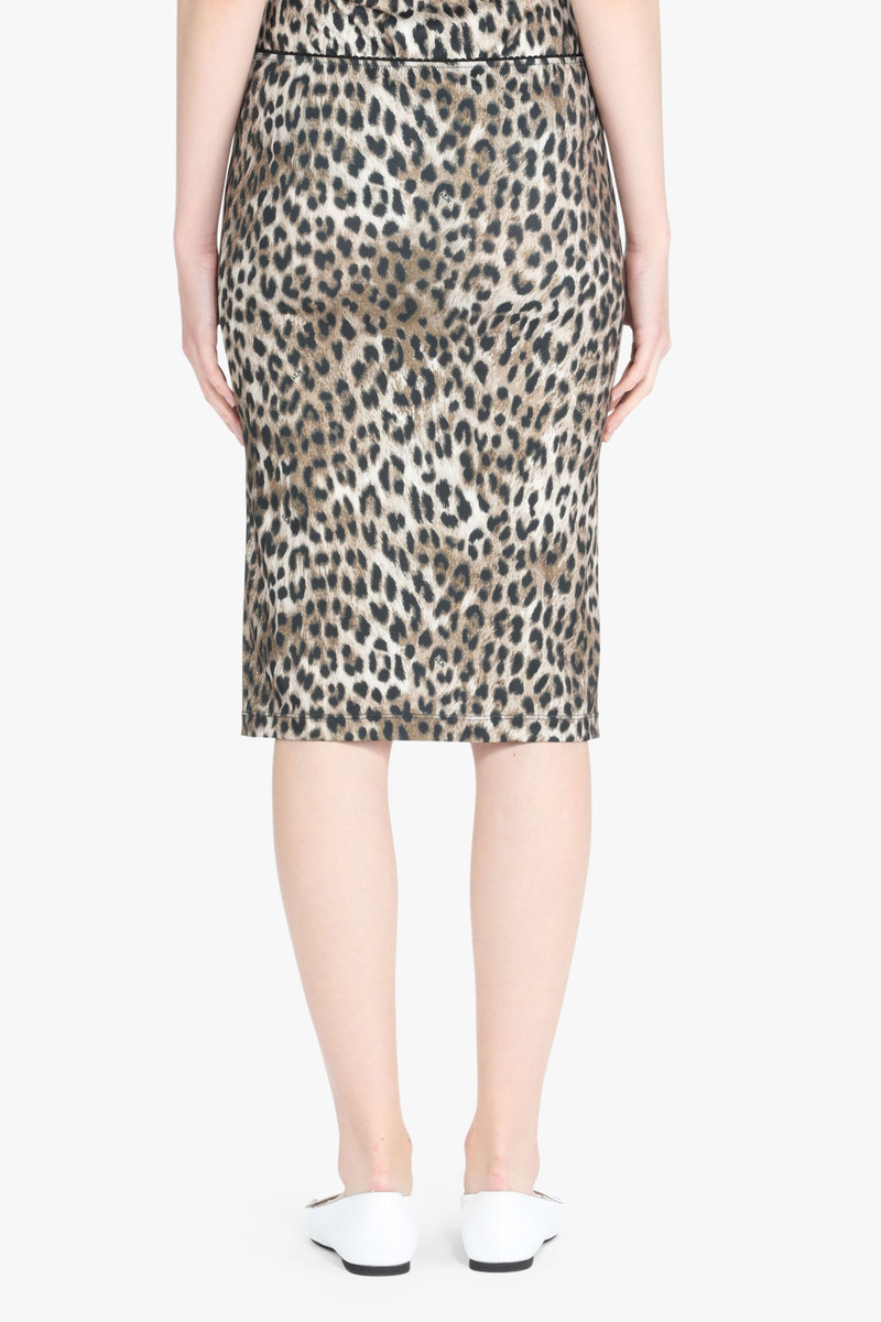 N°21 LEOPARD-PRINT MIDI SKIRT outlook