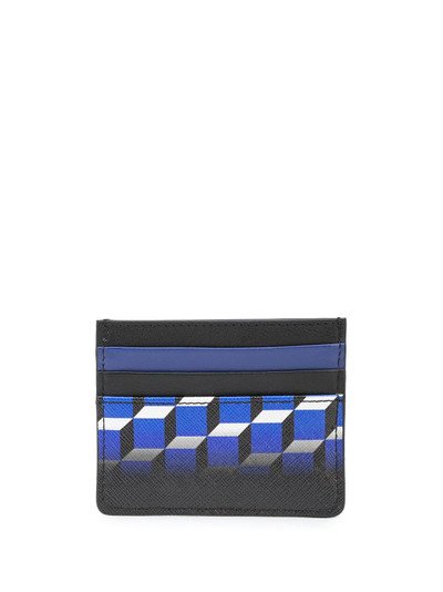 Pierre Hardy Perspective Cube-print cardholder outlook