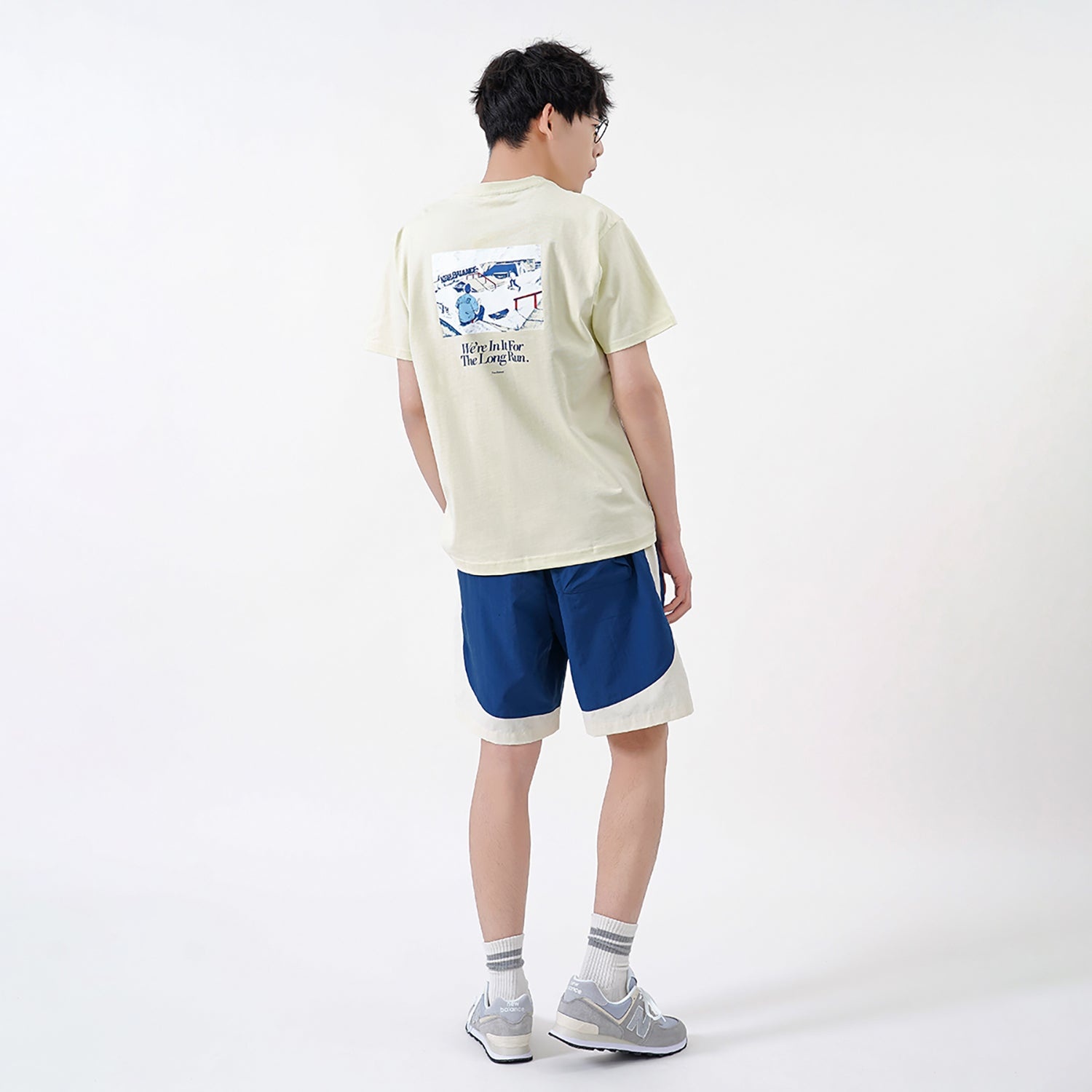 New Balance x ANB Sport Tee 'Green' AMT22376-CIW - 5