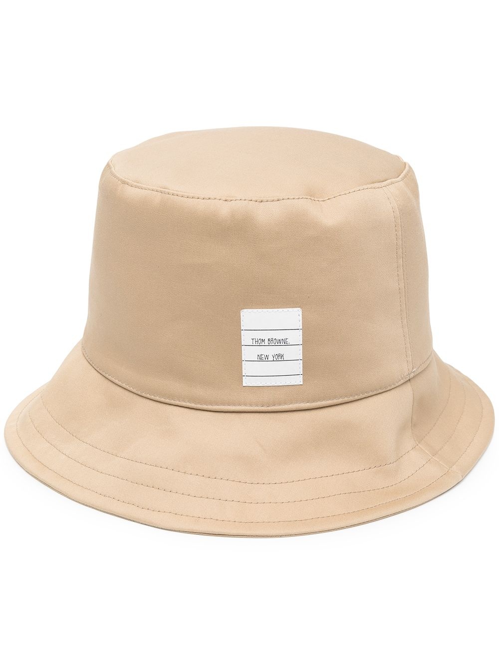 logo-patch bucket hat - 1