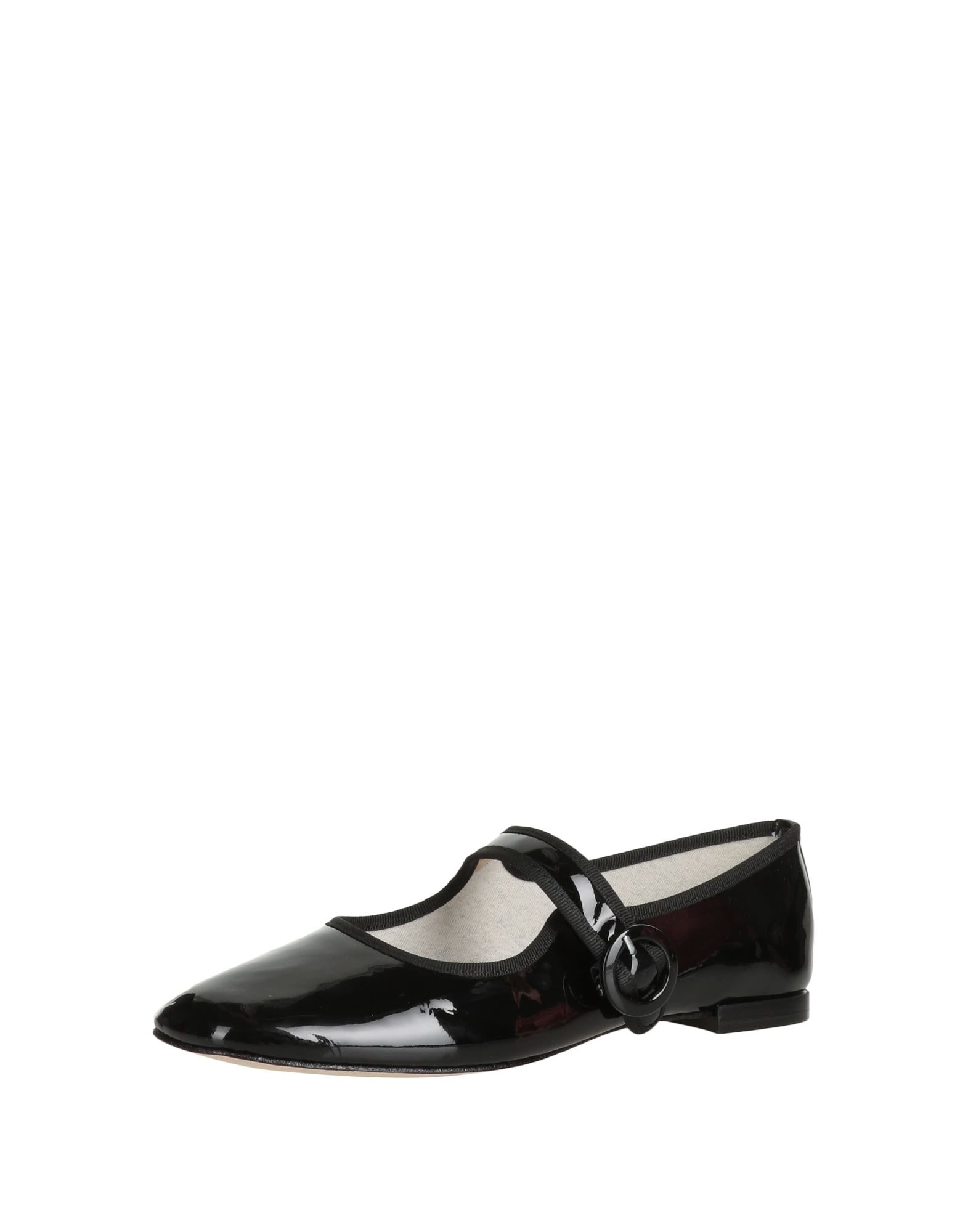 Black Women's Ballet Flats - 2