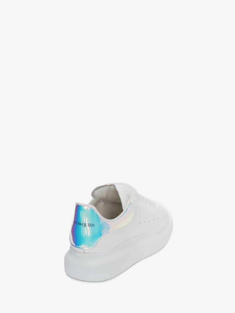 Men's Oversized Sneaker in White/shock Pink - 3