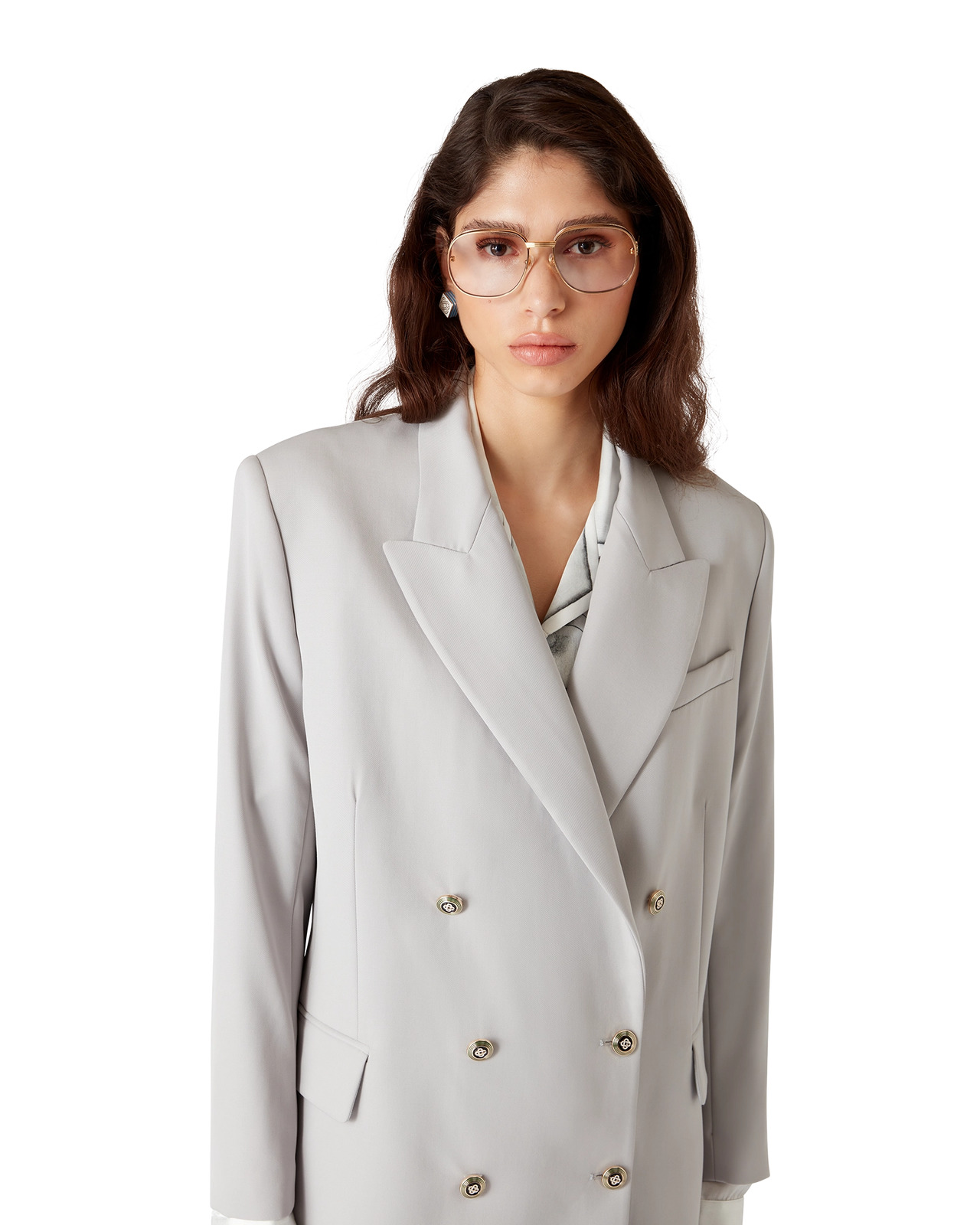 Wool Oversized Blazer | Casablanca Paris - 4