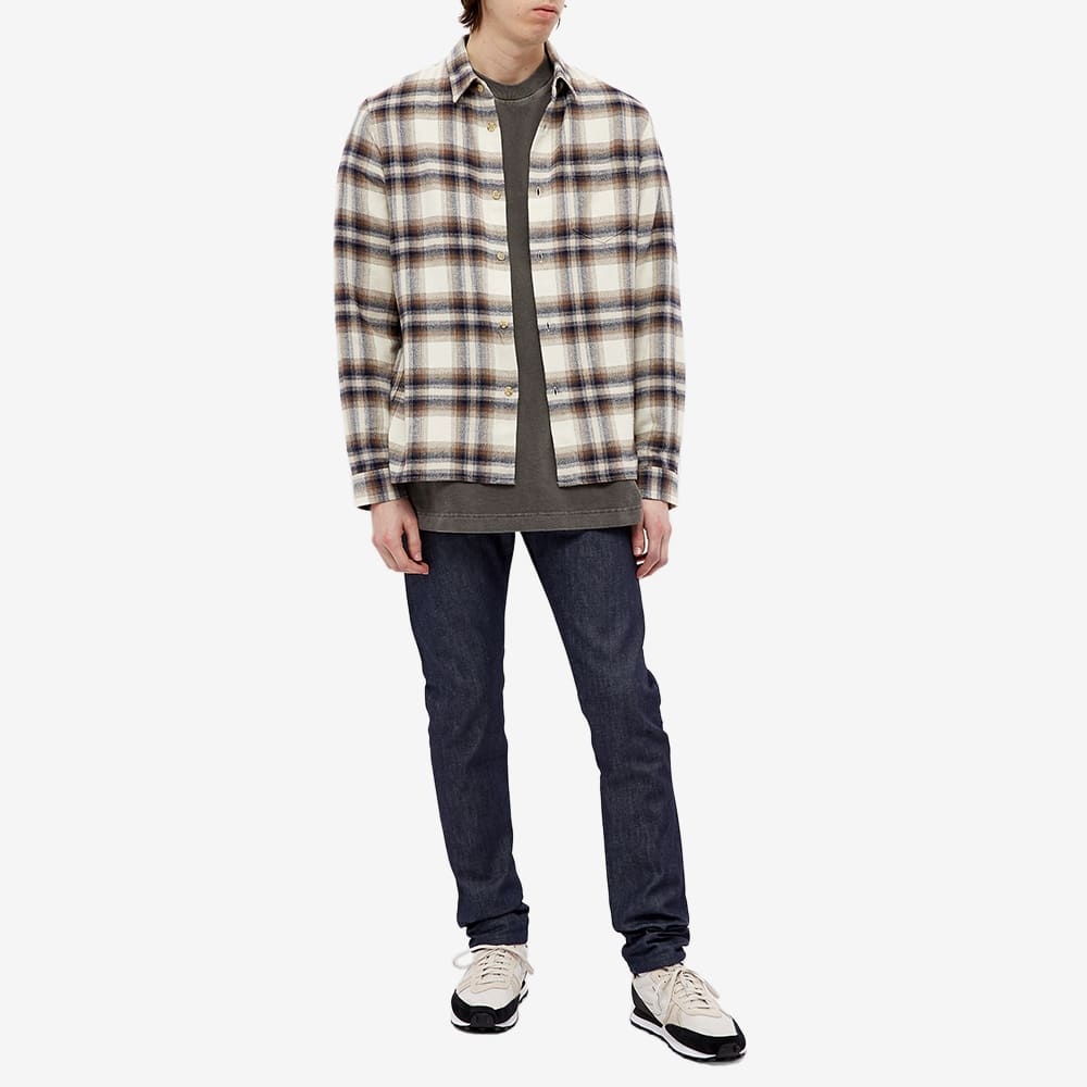 John Elliott Sly Cotton Straight Hem Shirt - 5