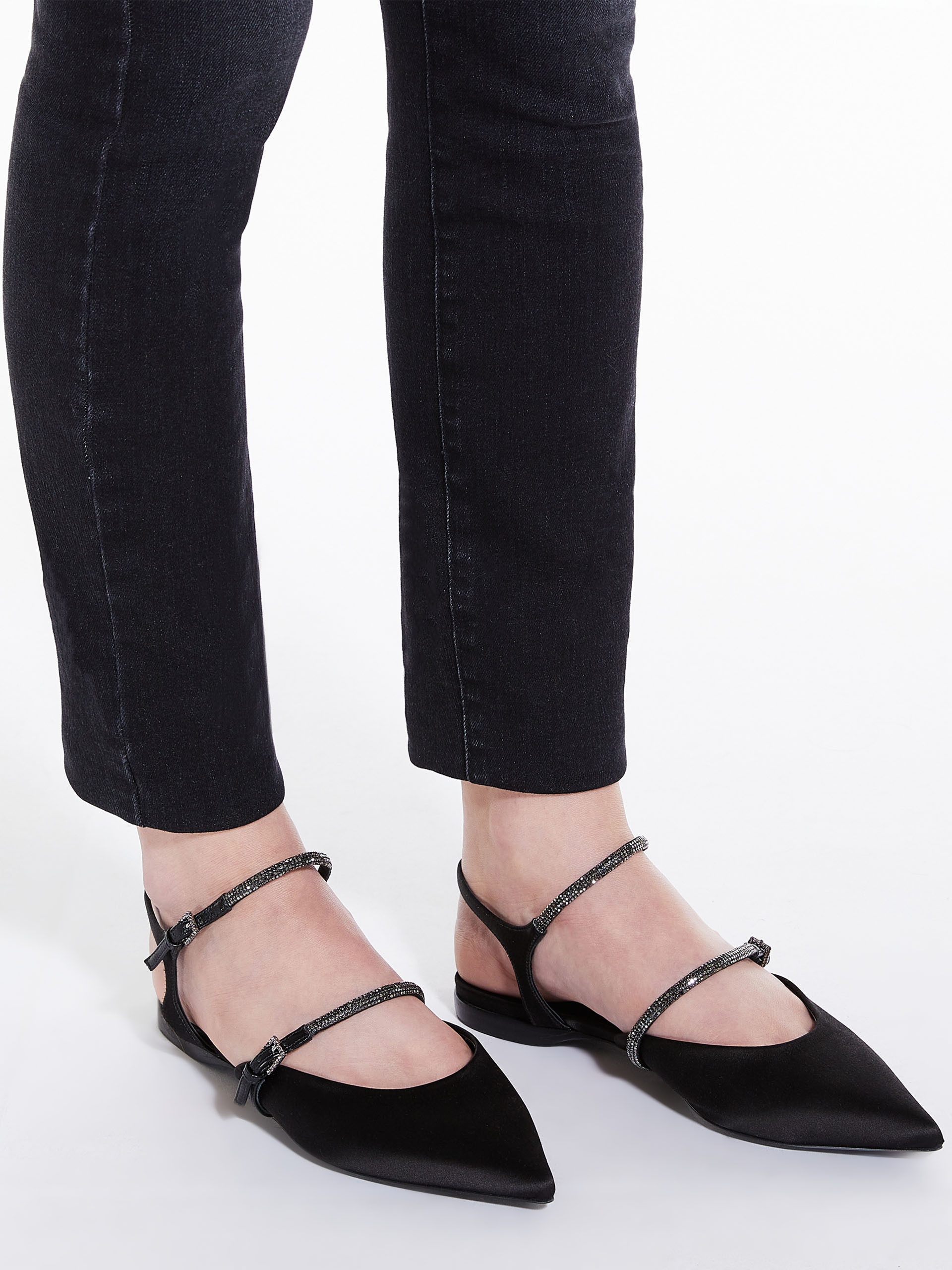 FLOS Satin ballet flats - 6