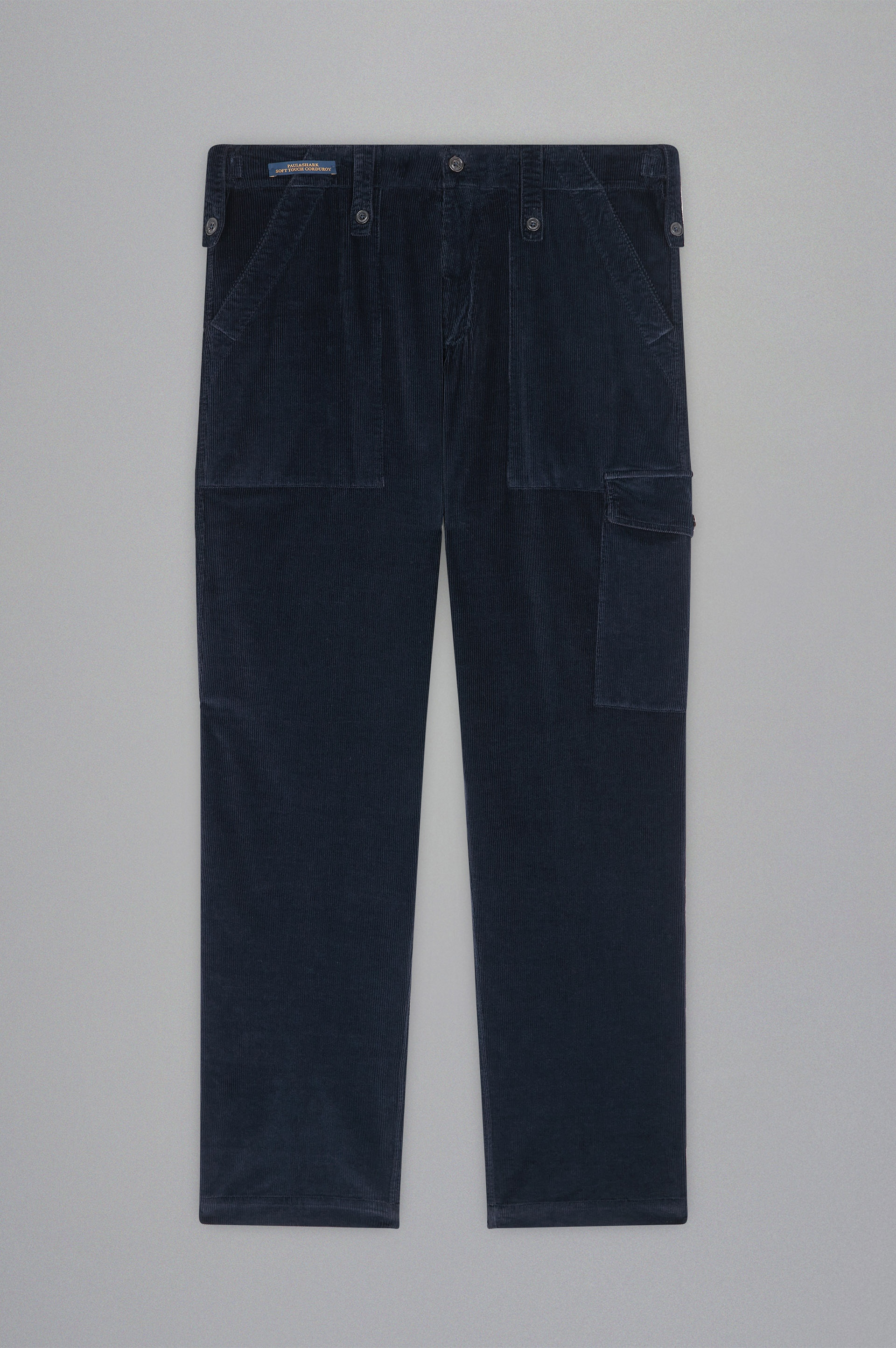 VELVET CARGO TROUSERS - 1