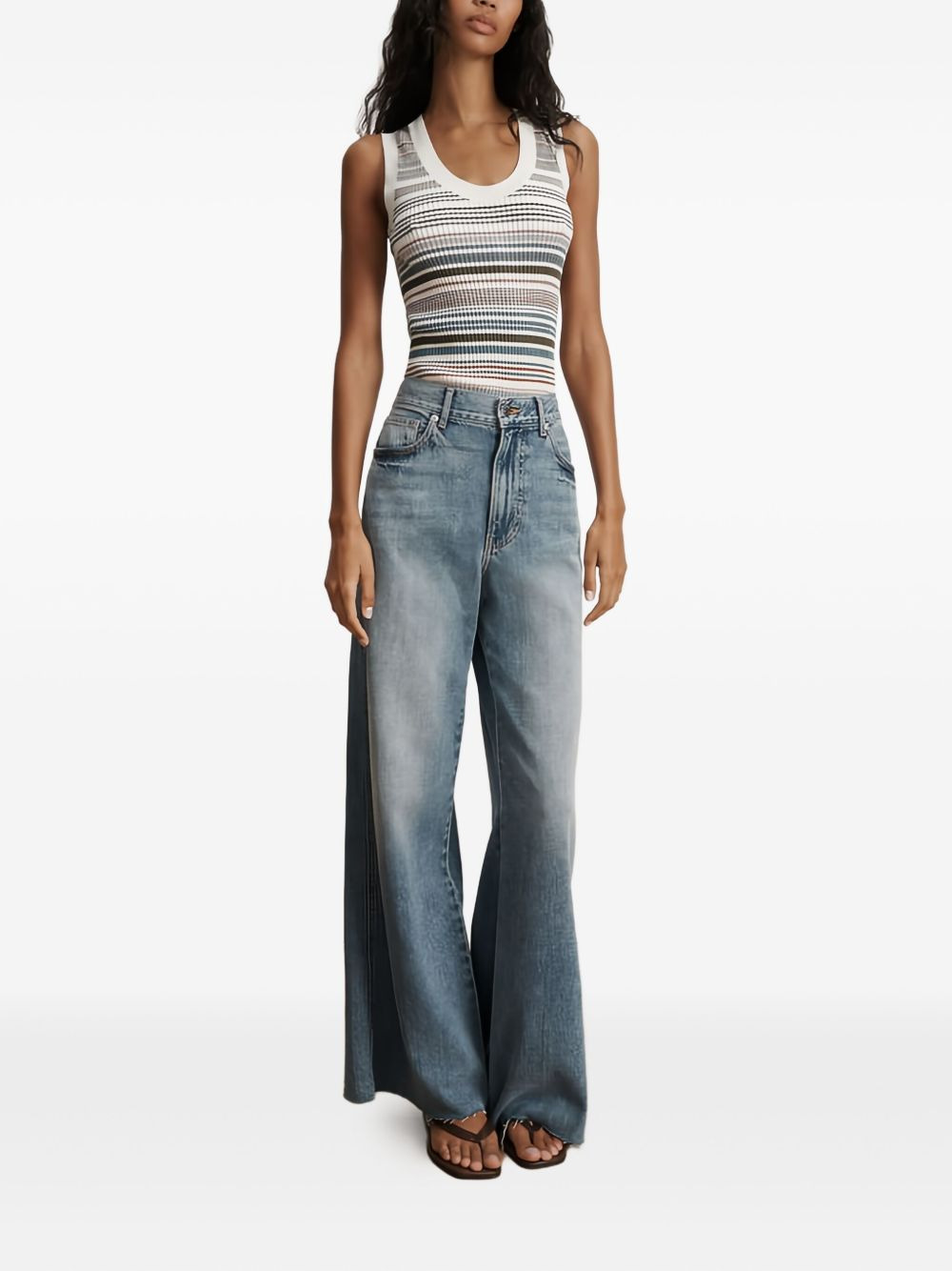 Ezinna striped top - 2