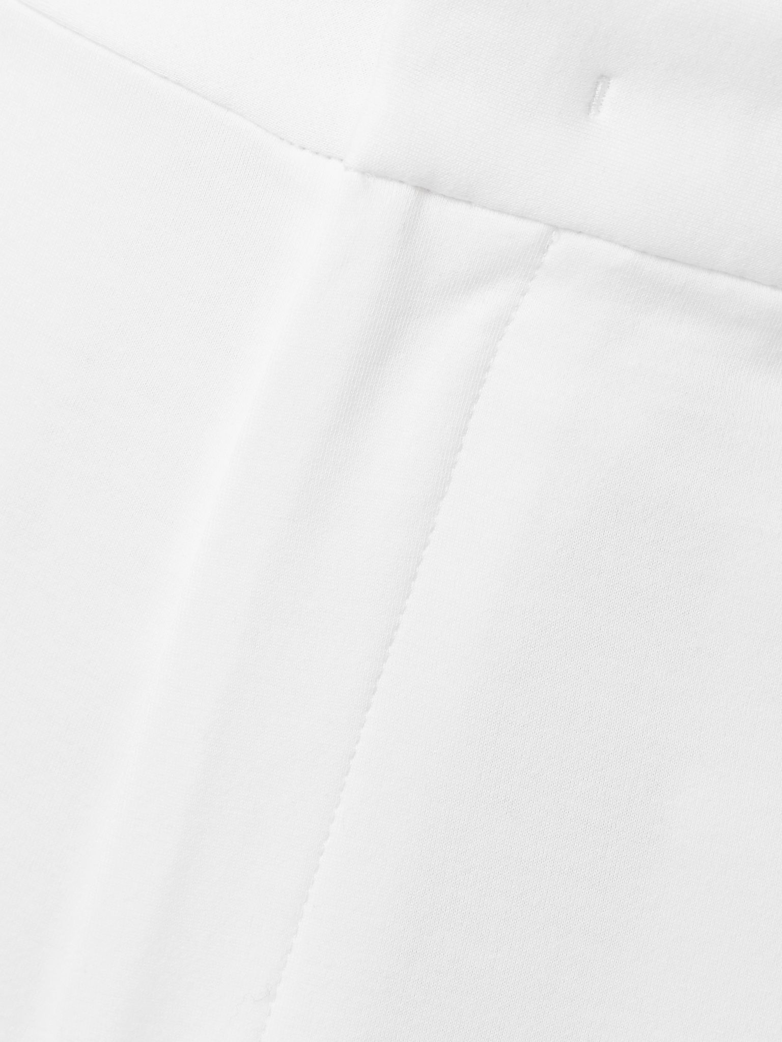 Cotton-jersey wide leg pants White - 5