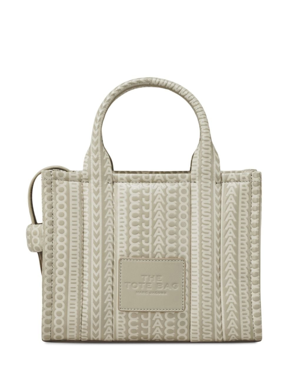 small The Monogram Leather Tote bag - 4