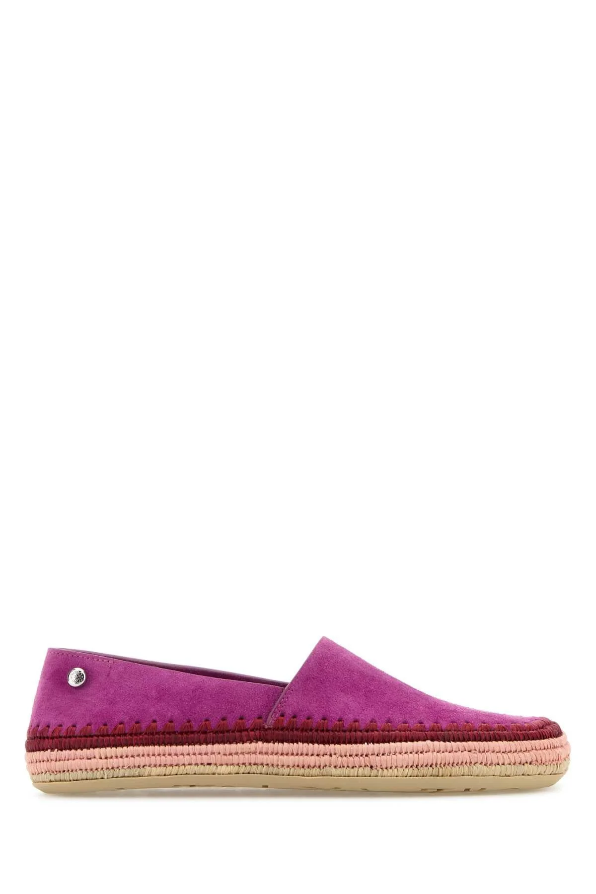 Loewe Paula's Ibiza Women Fuchsia Suede Paula S Ibiza Rio Espadrilles - 1