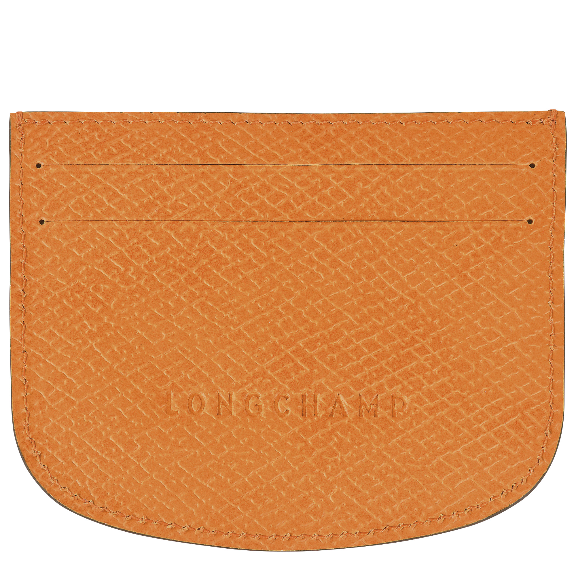 Épure Card holder Apricot - Leather - 2