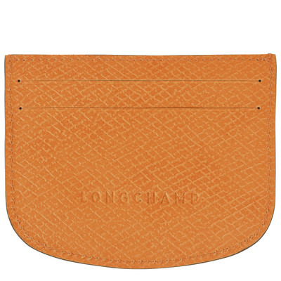 Longchamp Épure Card holder Apricot - Leather outlook
