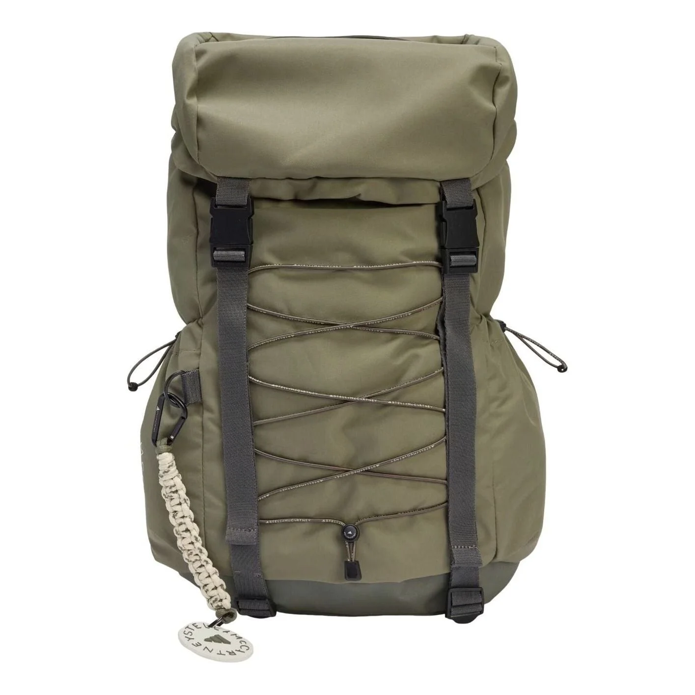 (WMNS) adidas x Stella McCartney Backpack 'Legacy Green Almond Milk-Smc' JY4189 - 1