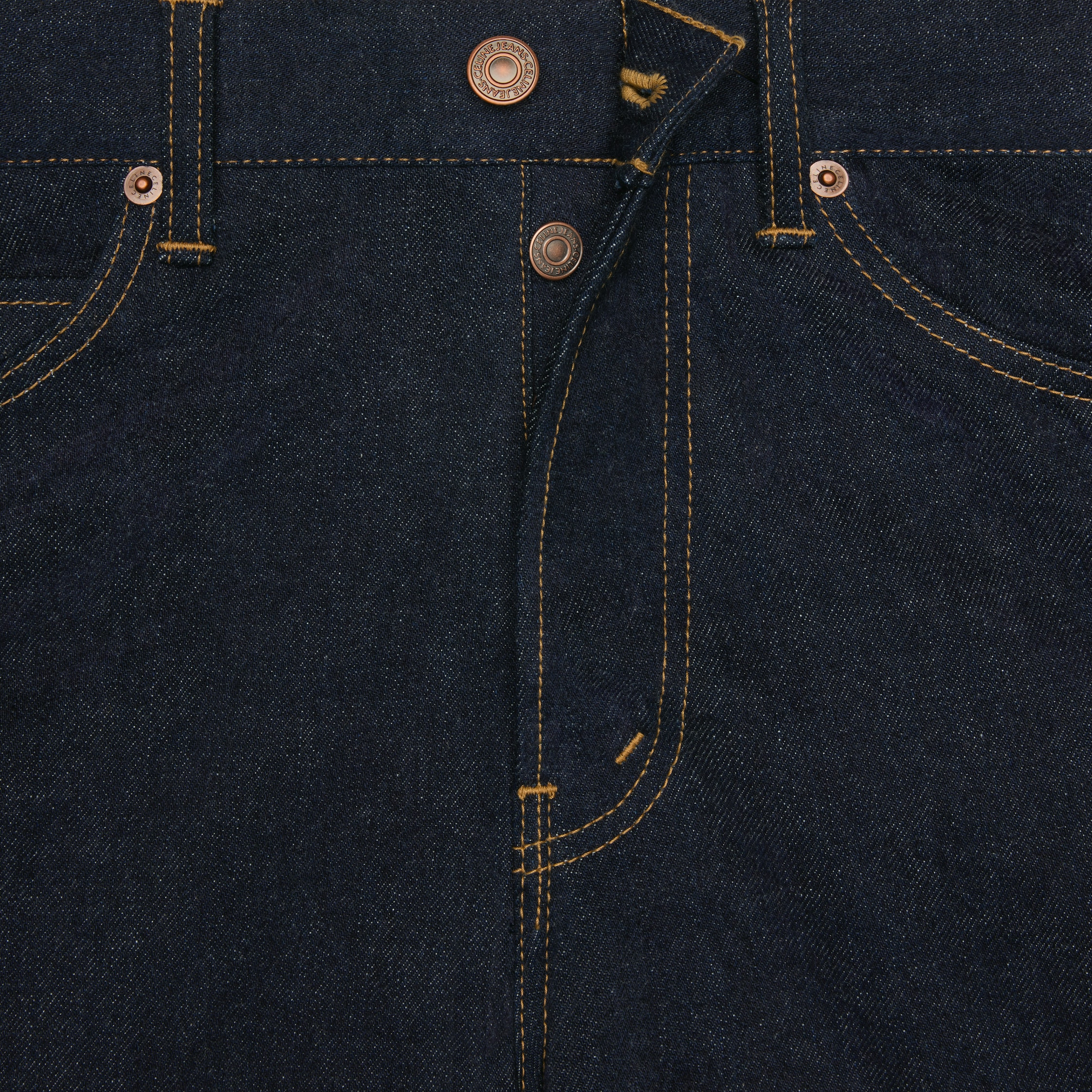 kurt jeans in raw wash denim - 4