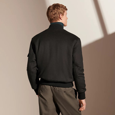 Hermès Rib trim jacket outlook