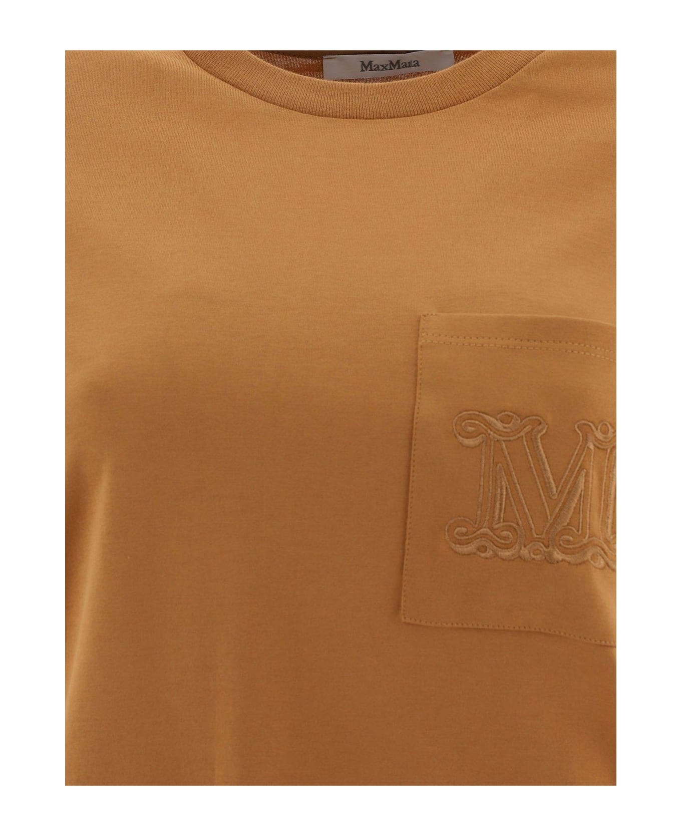 Logo Embroidered Crewneck T-shirt - 3