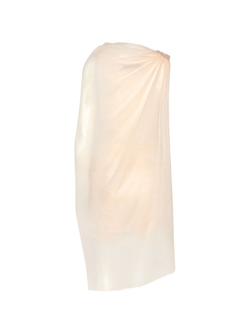 cape-detail mini dress 6