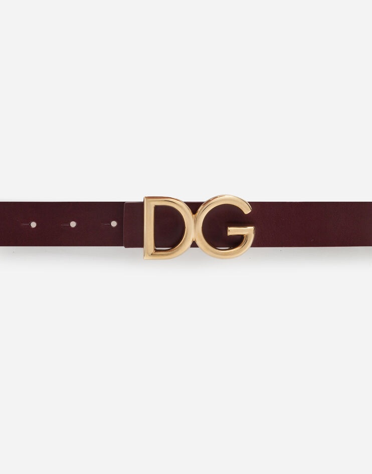 Dauphine leather belt - 3