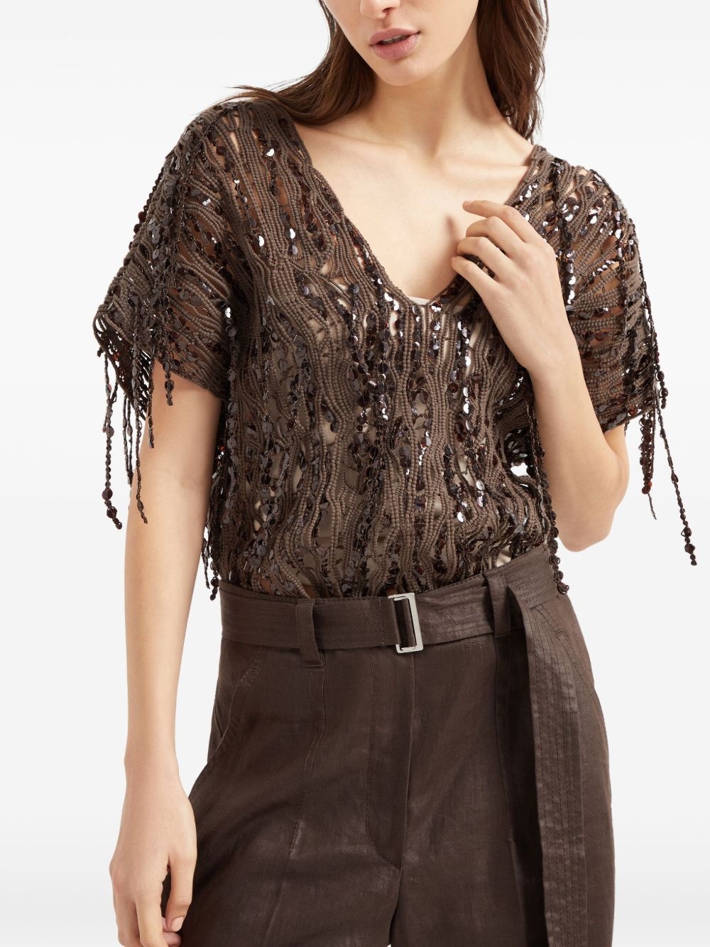 belted trousers - 5