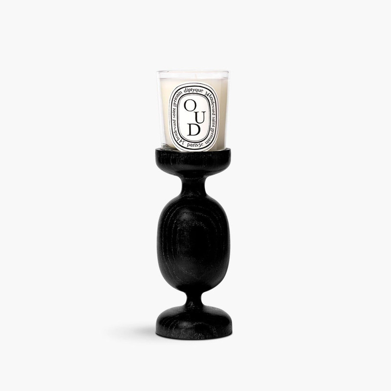 Black Column Candle Holder - For classic candles 5