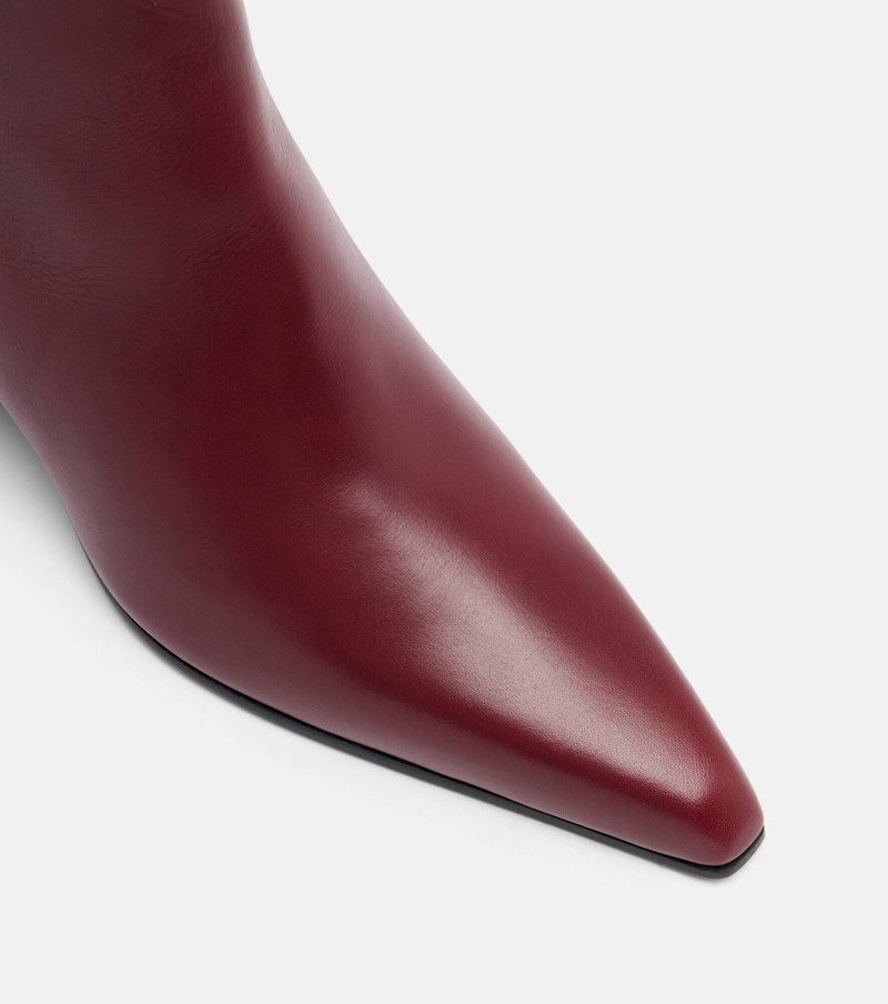 Jane leather ankle boots 5