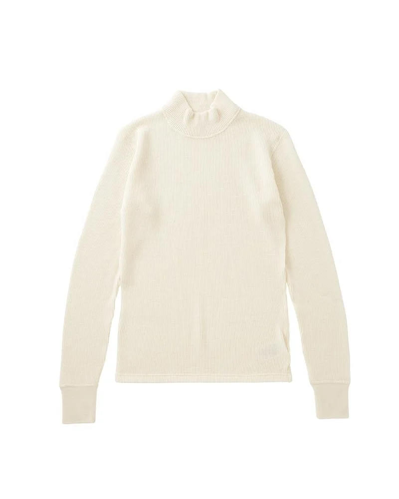 SOLAR WAFFLE SKIVVY L/S (SUPERFINE) OFF WHITE - 1