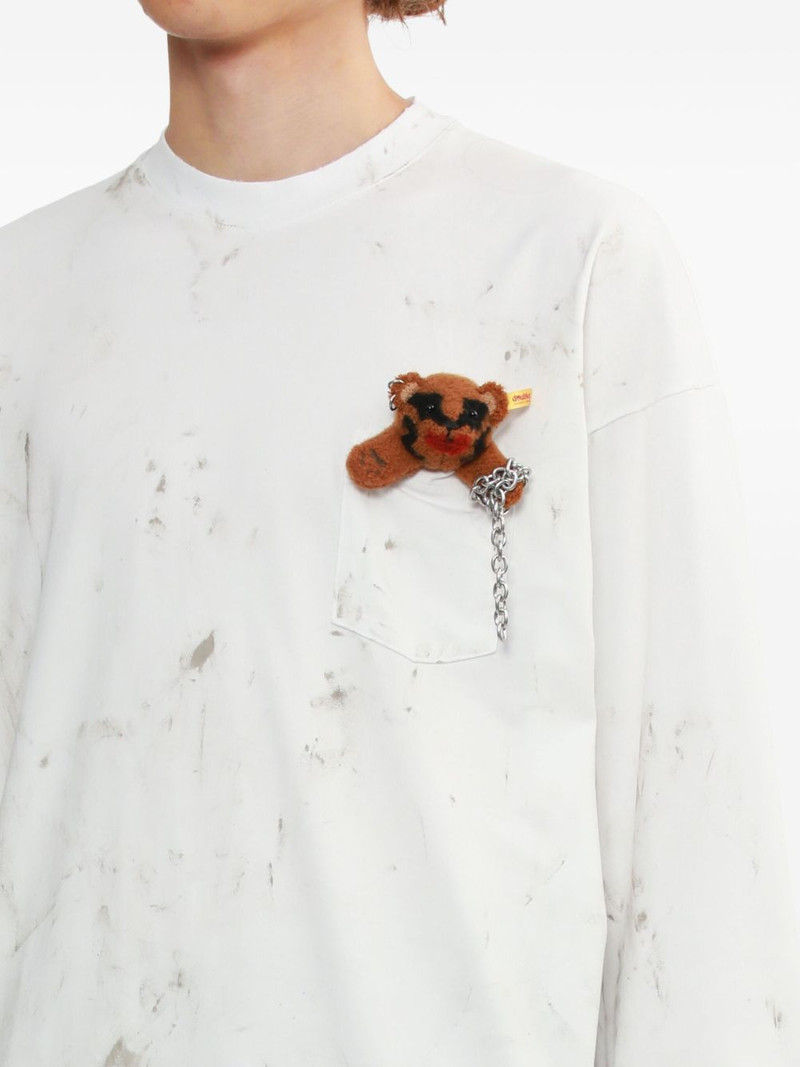 pocket-teddy long-sleeve T-shirt 5