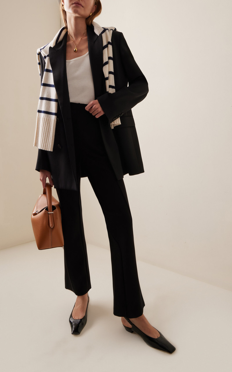 LESET Rio High-Rise Flared Pants black outlook