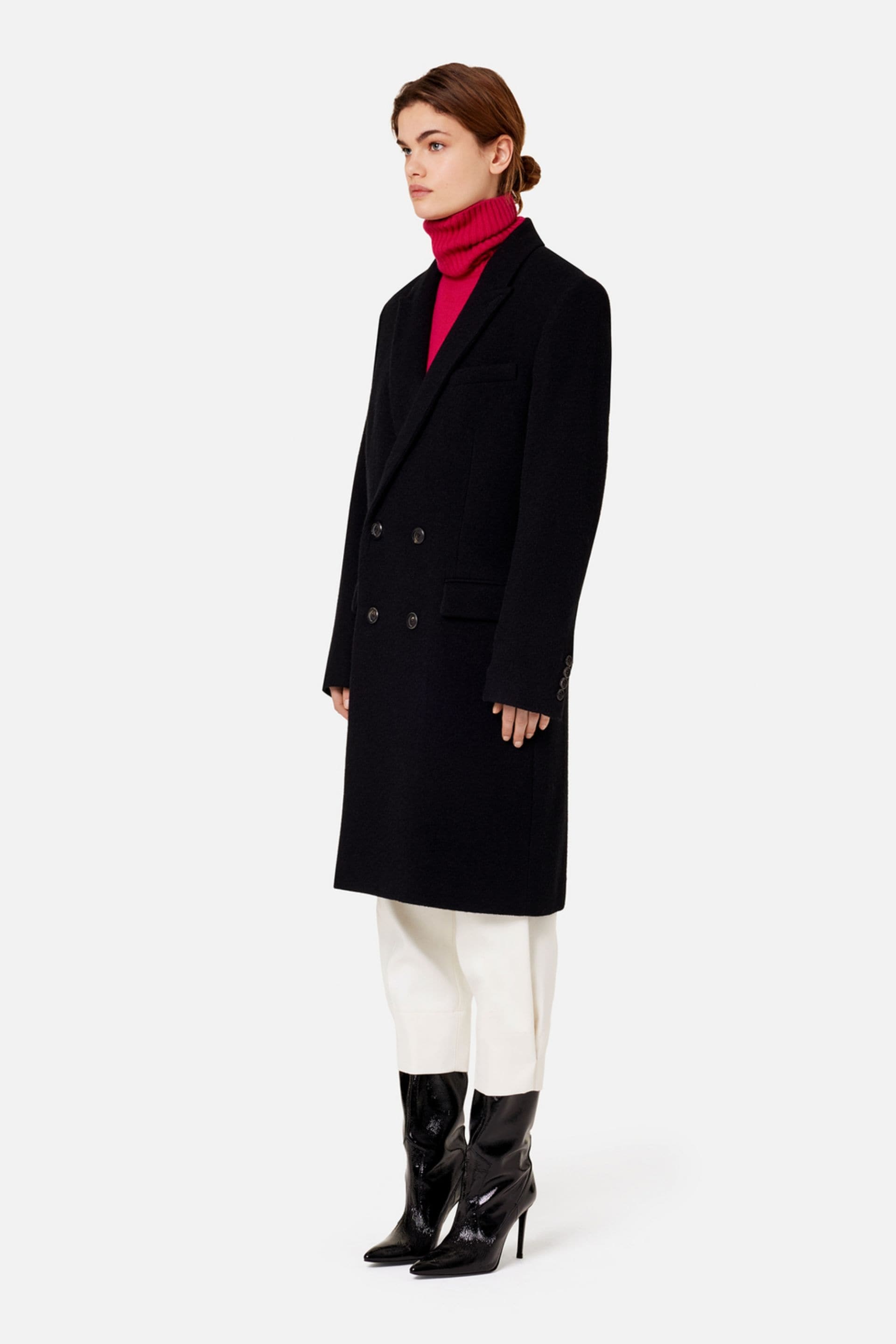 Double Breasted Coat - 2