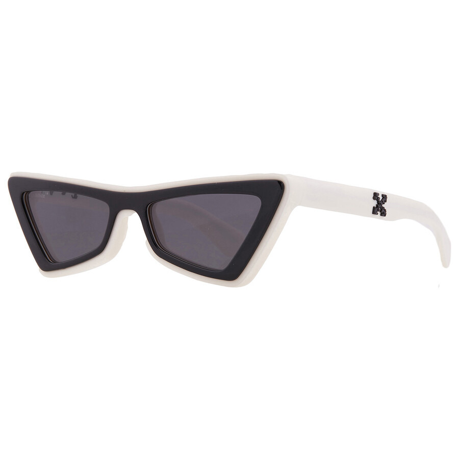 Off-White Artemisia Dark Grey Cat Eye Ladies Sunglasses OERI042 0207 55 - 2