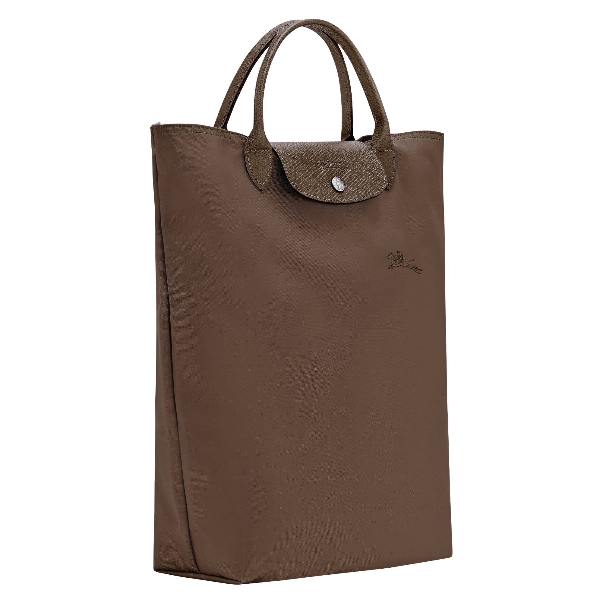 Le Pliage Green M Tote bag Terra - Canvas - 3