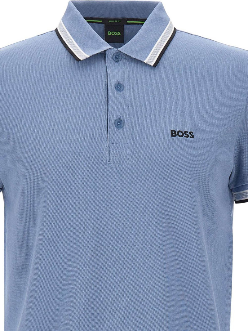 Paddy polo shirt in cotton piqué 4