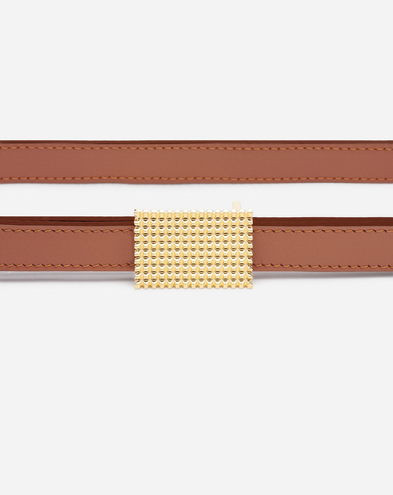 Lanvin CONCERTO LEATHER BELT outlook