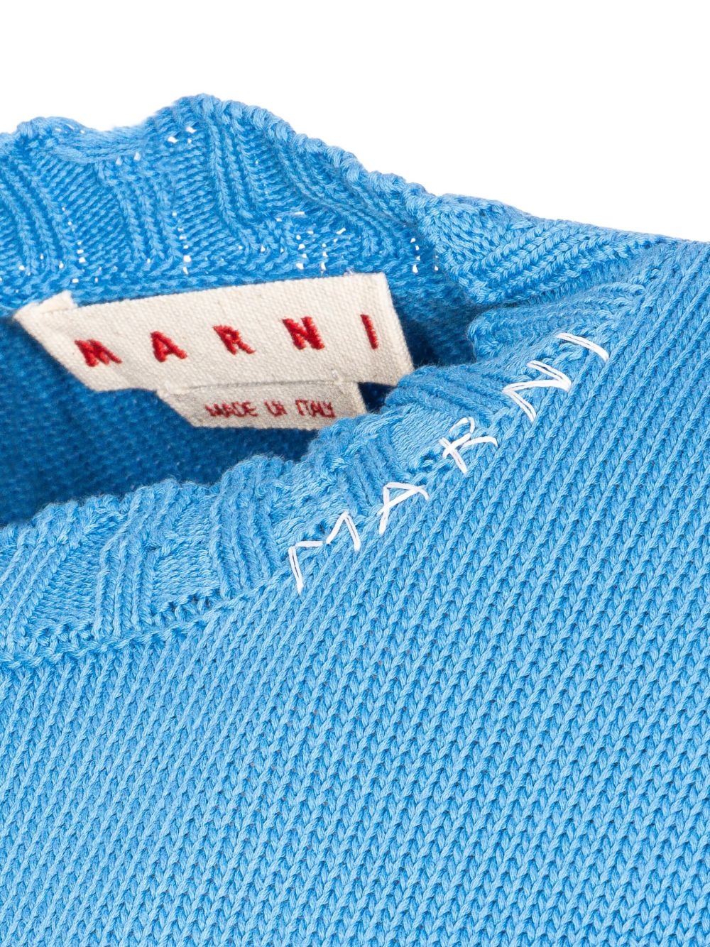 distressed-effect jumper - 4