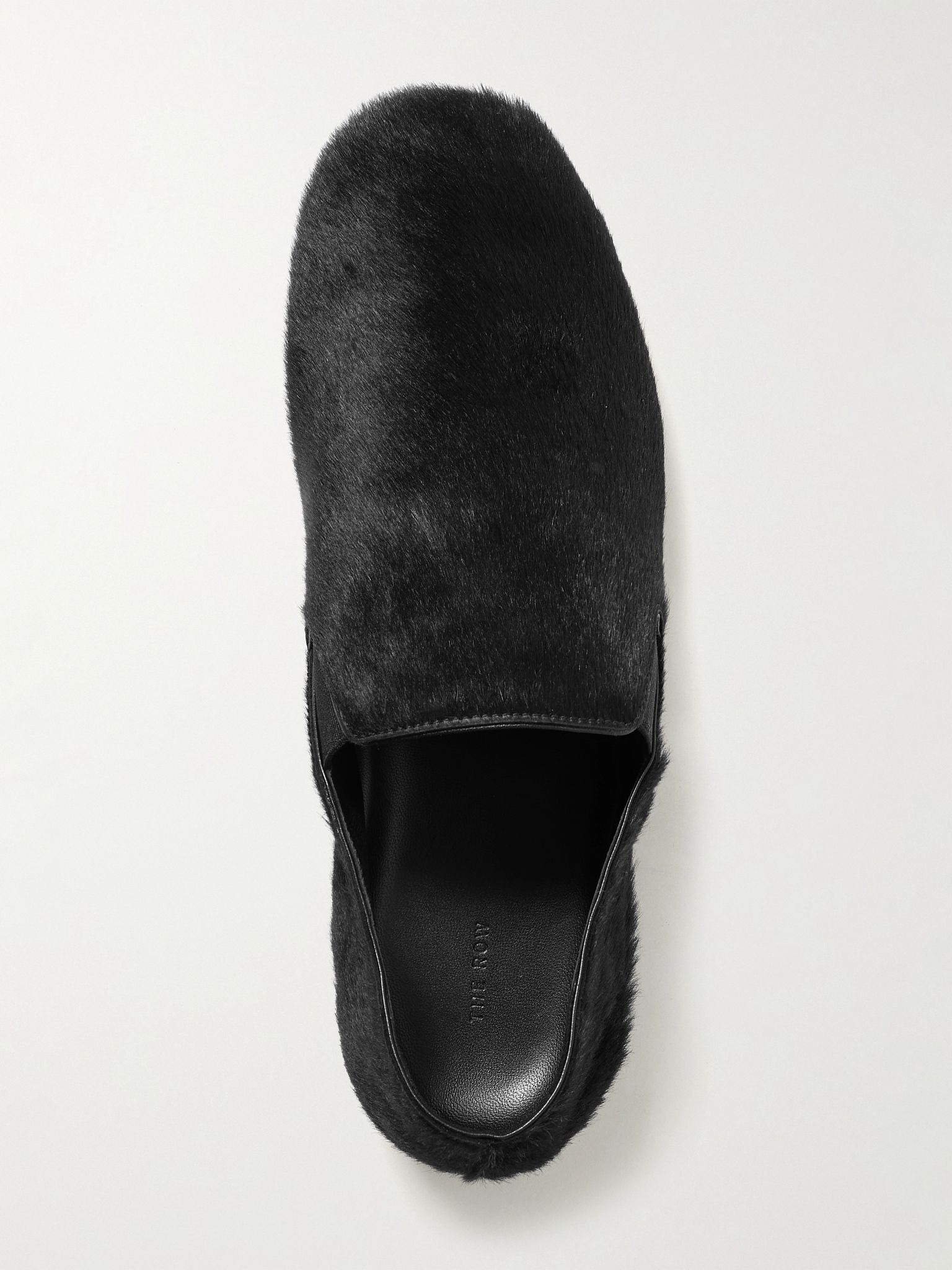 Vincit calf hair loafers Black - 5