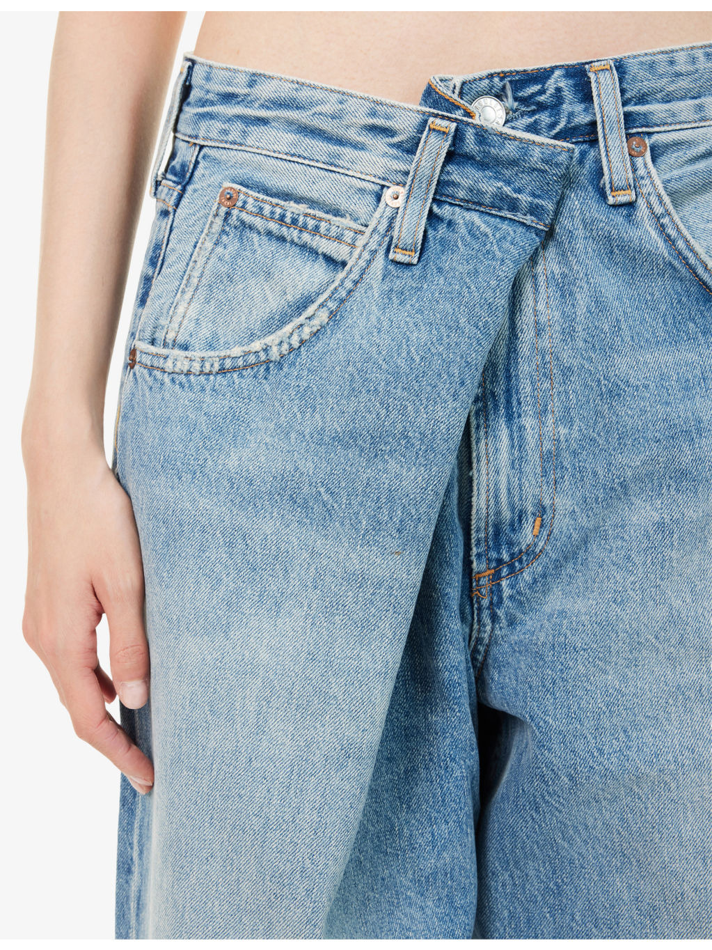 Vana Wide-Leg Denim Jeans - 5