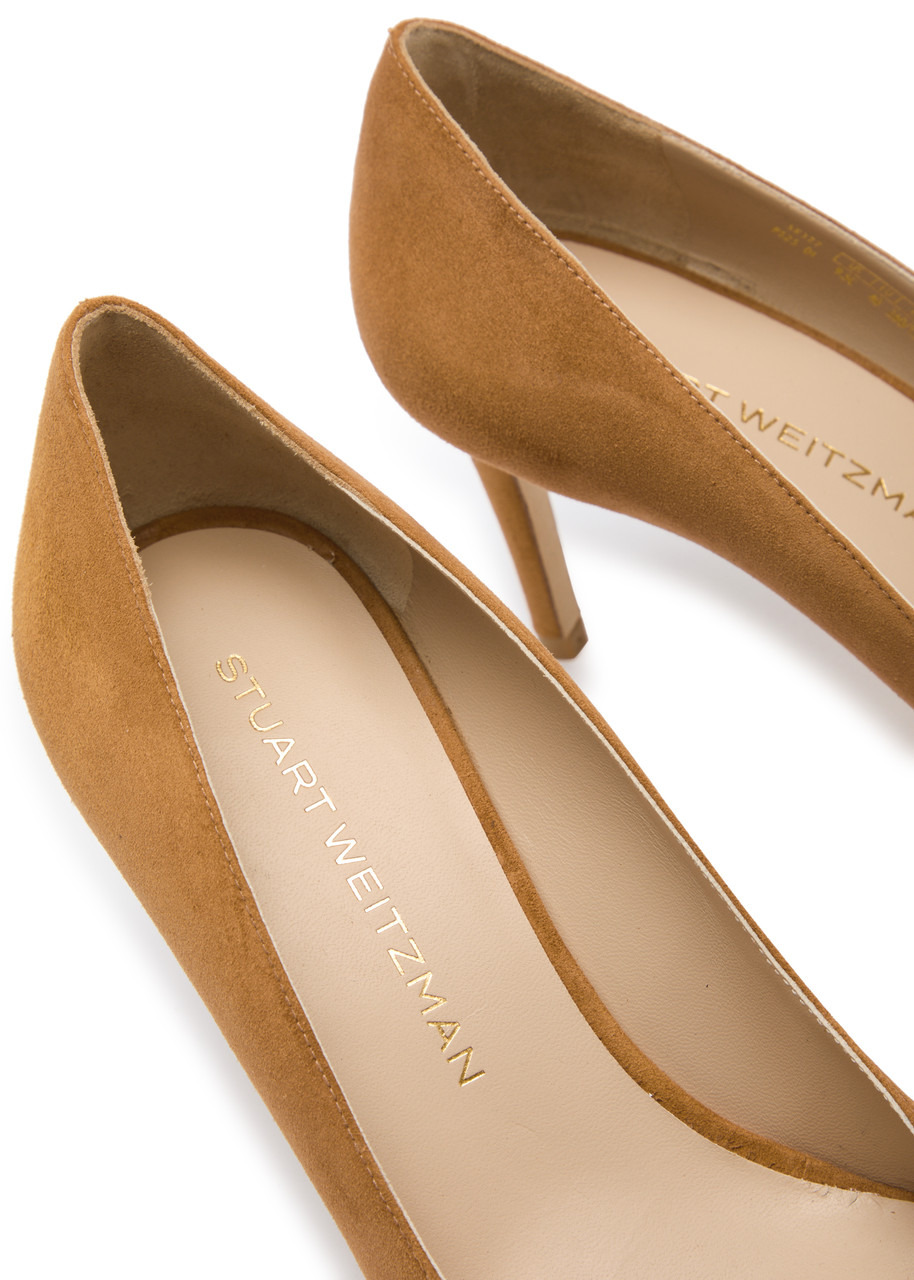 Stuart Weitzman Stuart Power 75 Suede Pumps - 4