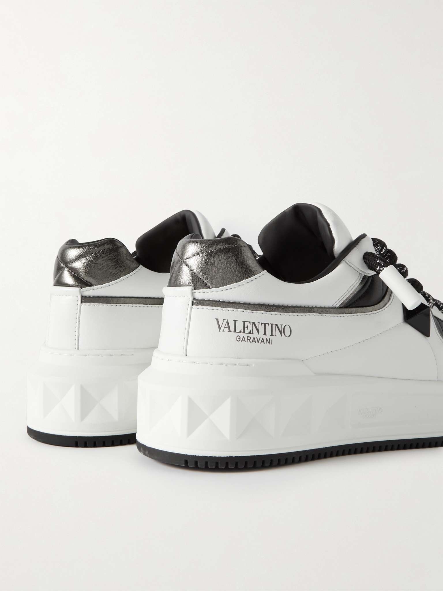 Valentino Garavani One Stud XL Leather Sneakers - 4